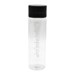 Бутилка для води 800мл PORTABLE CUP  прозора