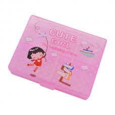 Органайзер д/таблеток на 8 кейсів Cute Girl арт.653 *12