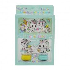 Набір д/творчості DIY Happy Seal Штампи 2шт з блокнотом арт.Y-3303 *18