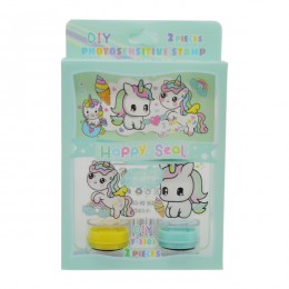 Набір д/творчості DIY Happy Seal Штампи 2шт з блокнотом арт.Y-3303 *18