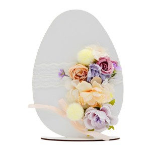 Яйце пасхальне з декором 19*25см 1шт Арт.11-40