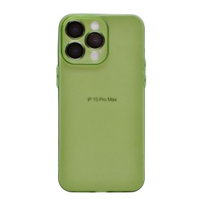 Чохол д/тел силікон iPhone 15ProMax Прозорий Кольоровий Мікс