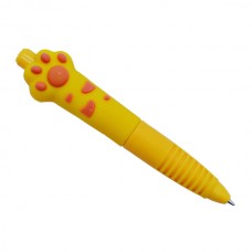 Ручка кулькова O&Q 1шт CHUBBY CAT PAW арт.M-7312 *36