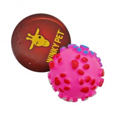 Іграшка д/собак Winky Pet 1шт Мячик з пищалкою арт.KR-2416 *12